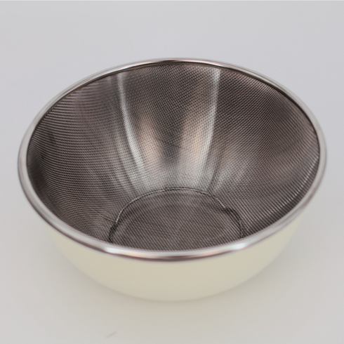 Stainless Steel and Strainer Set
