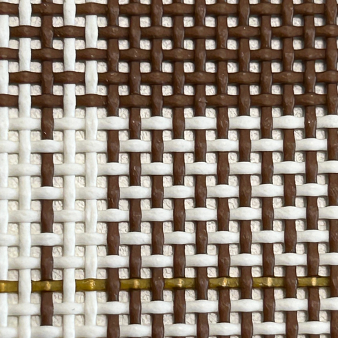 Brown Plaid Table Mat (Set of 6)