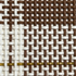 Brown Plaid Table Mat (Set of 6)