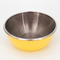 Yellow Stainless Steel Bowl and Strainer