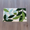 Green Leaf Flocking Mat