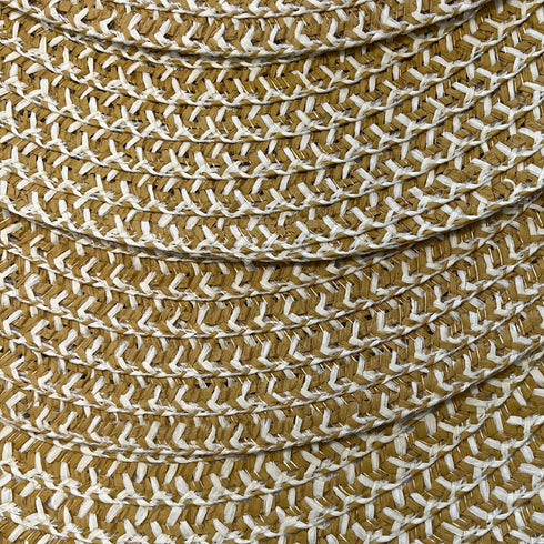 15" Round Woven Placemats (Set of 6)