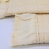 White Bed Set with 2 Pillow Shams (King)