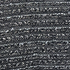 Black Striped Textured Throw Pillow 12" X 20"