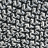 Black and White Round Placemat (Set of 6)