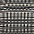 Black and White Geometric Striped Throw Pillow