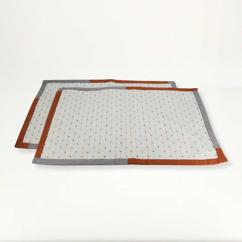 White Bed Set with 2 Pillow Shams (King & Queen) | 100% Cotton