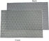Metallic Triangle Pattern Placemats (Set of 6)