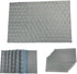 Metallic Triangle Pattern Placemats (Set of 6)