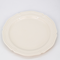 Plato de comedor blanco básico de 10"