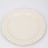 Plato de comedor blanco básico de 10"