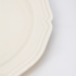 Plato de comedor blanco básico de 10"