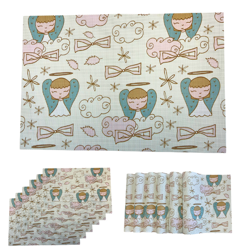 Kids Angel Placemat (Set of 6)
