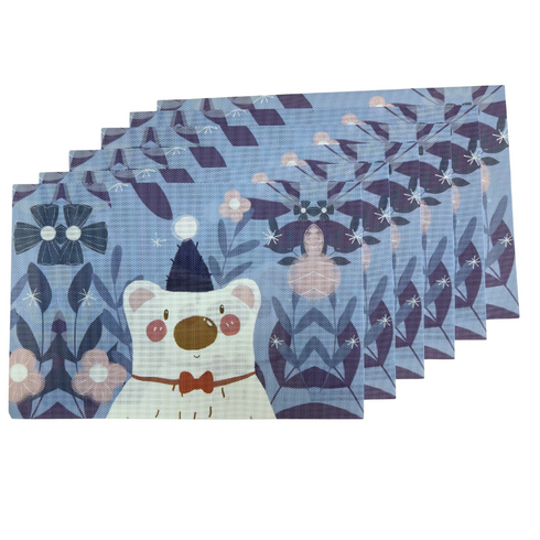 Bear Table Mat (Set of 6)