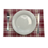 Red Plaid Placemat (Set of 6)