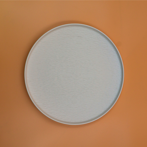 Textured Raised Rim Plates