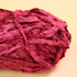 Magenta Rayon Chenille Yarn