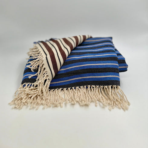Colorful Picnic Throw Blankets 58" X 70" +3.5" Twisted Tassels