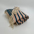 Colorful Picnic Throw Blankets 58" X 70" +3.5" Twisted Tassels