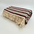 Colorful Picnic Throw Blankets 58" X 70" +3.5" Twisted Tassels