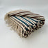 Colorful Picnic Throw Blankets 58" X 70" +3.5" Twisted Tassels