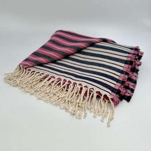 Colorful Picnic Throw Blankets 58" X 70" +3.5" Twisted Tassels