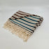 Colorful Picnic Throw Blankets 58" X 70" +3.5" Twisted Tassels
