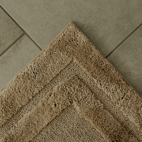 Solid Color Bathroom Shower Mat 23.6" x 43.3"