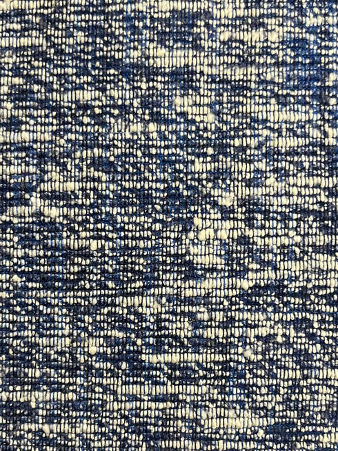 BLUE AND WHITE 20" X 20" THROW PILLOW - Boucle Home