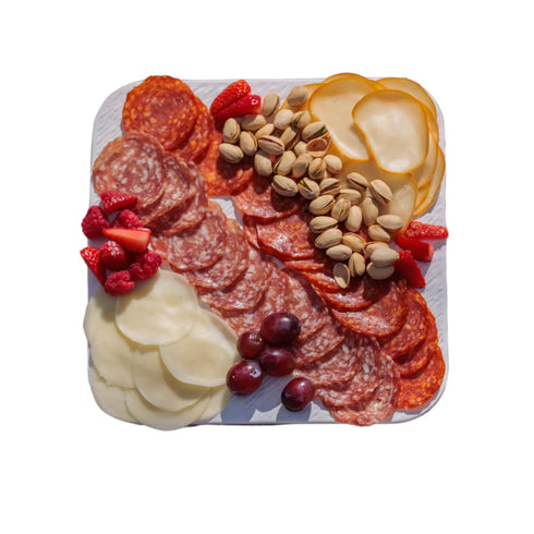 White Ceramic Charcuterie Board