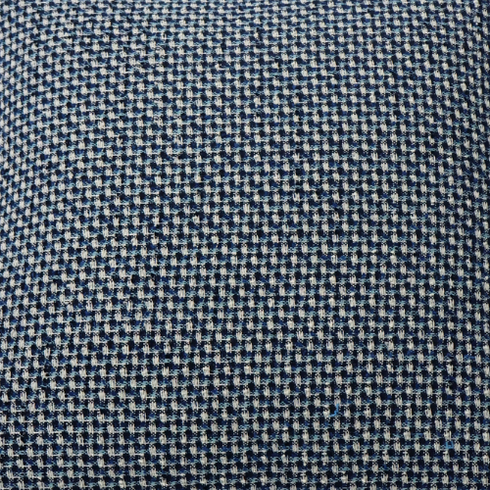 Blue Navy Plaid Throw Pillow 22" X 22"