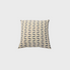 Blue Cream Geometric Pattern Throw Pillow