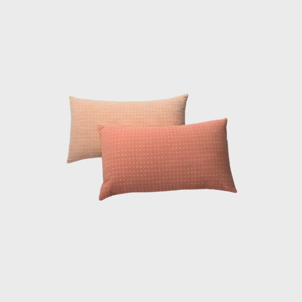 Pink Polka Dot Pillow |  12x20