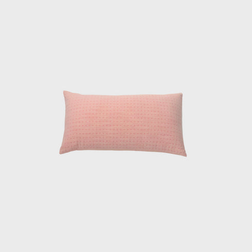 Pink Polka Dot Pillow |  12x20