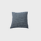 Blue Navy Plaid Throw Pillow 22" X 22"