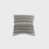Black and White Geometric Striped Throw Pillow