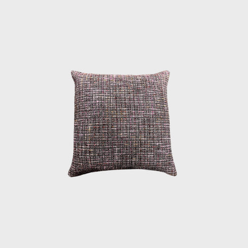 Multicolored Plaid Throw Pillow - 20x20 Accent Cushion