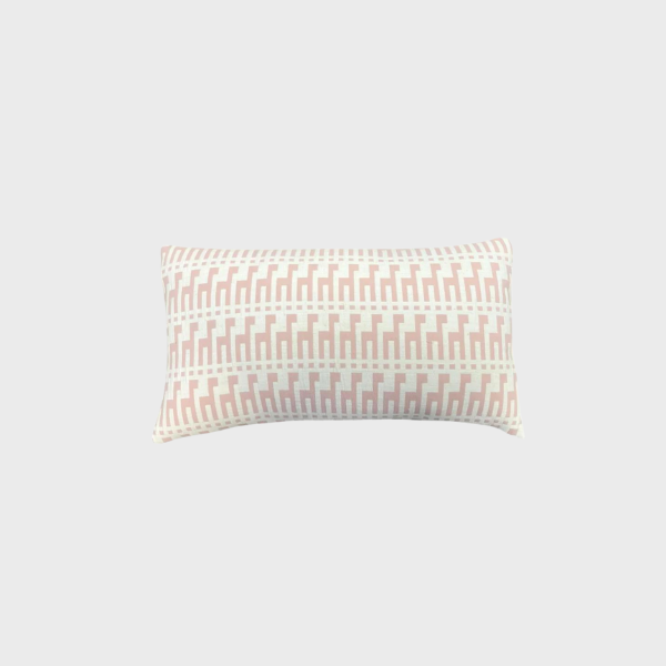 Crinkle Texture Jacquard 12" x 20" Throw Pillow