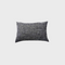 Paid Tinsel Blue Throw Pillow