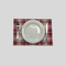Red Plaid Placemat (Set of 6)