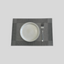 Metallic Grey Table Mats (Set of 6)