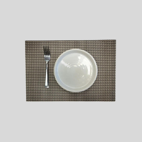 Grey Woven Table Placemat (Set of 6)