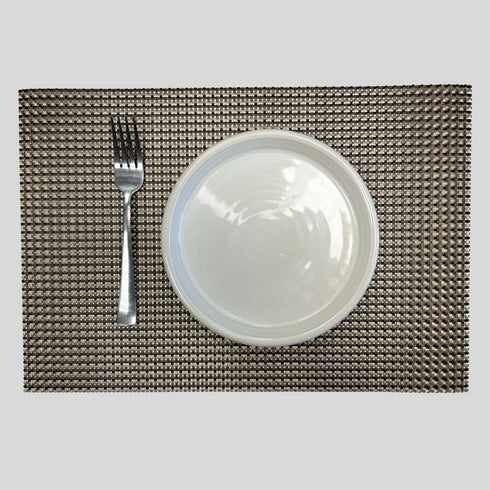 Grey Woven Table Placemat (Set of 6)