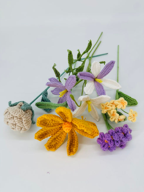 Crochet Flower Bouquet NO.1