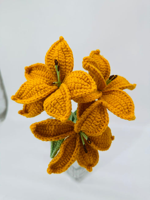 Crochet Flower Bouquet No. 5 Christmas Vibe
