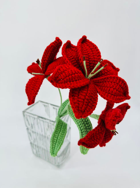 Crochet Flower Bouquet No. 5 Christmas Vibe