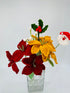 Crochet Flower Bouquet No. 5 Christmas Vibe