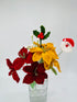 Crochet Flower Bouquet No. 5 Christmas Vibe