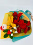 Crochet Flower Bouquet No. 5 Christmas Vibe