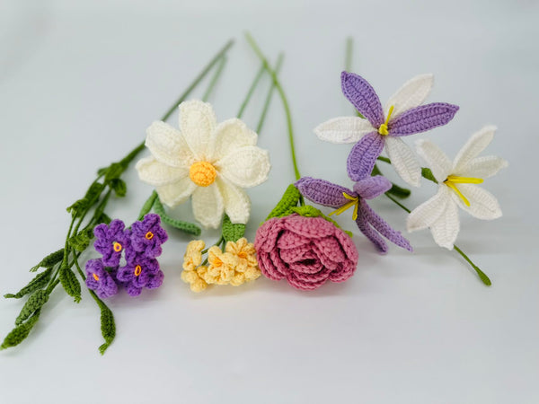 Crochet Flower Bouquet NO.6